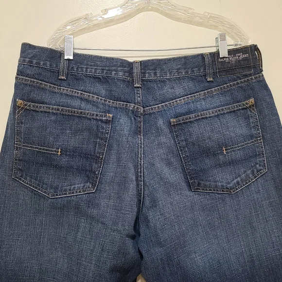 Calvin Klein Blue Men's Jeans, Size 38W - Picture 6 of 16